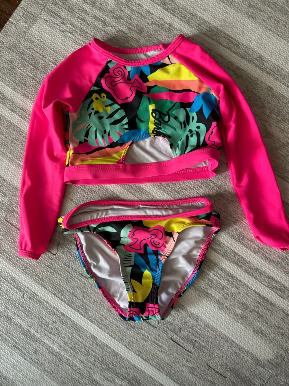 Disney Minnie Mouse bathing suit & Barbie bathing suit